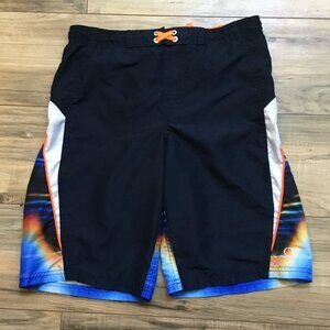 OP Ocean Pacific Boys Board Shorts Multicolor Swim Trunks Beach Colorful XL